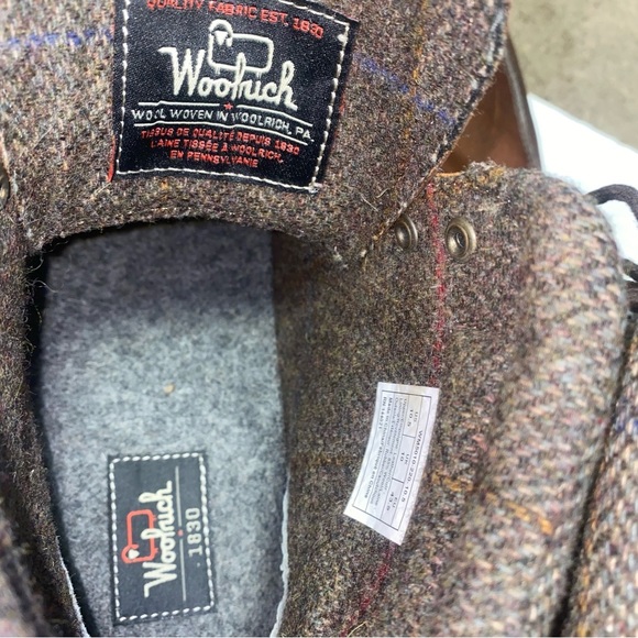 Men Woolrich woodWright brown leather boots size 10.5 - Picture 8 of 8